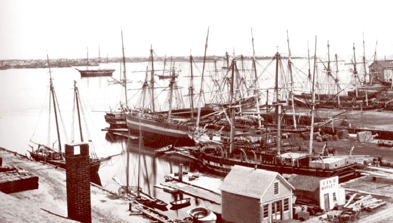 New Bedford in 1867